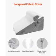 Charger l'image dans la visionneuse de galerie, Amocart Bed Wedge Pillow 3 Pcs Adjustable Orthopedic Bed Wedge Set Post Surgery Pillow for Acid Reflux Back Pain Snoring Relief