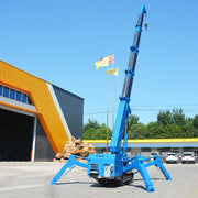 Load image into Gallery viewer, Customized Crawler Telescopic Boom Spider Crane with Hydraulic Remote Control,with Long Arm Fly Jib