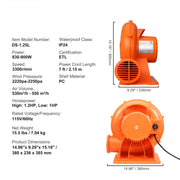 Load image into Gallery viewer, Amocart Inflatable Blower Bounce House Pump Commercial Inflatables Castle Electric Fan Waterslides Tested to UL Standards
