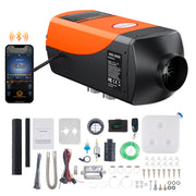 Charger l'image dans la visionneuse de galerie, Amocart 8KW Diesel Air Heater Bluetooth All-on-one Diesel Heater with LCD Portable Parking Heater for Trailer Camper Van Boat