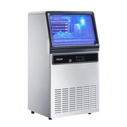 Charger l'image dans la visionneuse de galerie, Amocart Commercial Ice Maker Machine 130Lbs/24H with 33Lbs Storage 45 Cubes per Cycle Stainless Steel Freestanding for Home