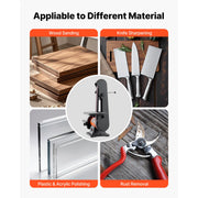Charger l'image dans la visionneuse de galerie, Amocart 6in Disc Sander & 2in x 42in Belt Sander 420W Bench Belt Disc Sanders Combo for DIY Woodworking Furniture Refinishing