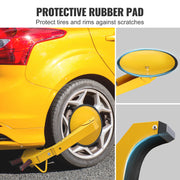 Load image into Gallery viewer, Amocart Wheel Lock Clamp 1/2 Pack Trailer Wheel Lock Heavy-Duty Anti Theft Tire Lock Adjustable Tire Boot Lock Tire Claw for RV