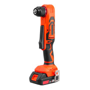 Charger l'image dans la visionneuse de galerie, Amocart Right Angle Drill 3/8Inch Chuck 90 Degree Cordless Right Angle Drill with Brushless Motor Battery Charger and Belt Clip