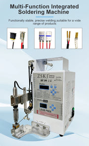 Load image into Gallery viewer, Multifunctional Soldiering Machine Semi-Automatic Soldering Station Precision USB Spot Welding DC Plug Soldering LED Light Power