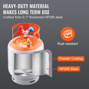 Load image into Gallery viewer, Amocart Refrigerant Recovery Tank 50 LBS Capacity 400 psi Portable Cylinder Tank with Y-Valve for Liquid/Vapor, for R22/R134A