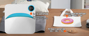 Bild in Galerie-Viewer laden, Amocart 9x9/12x10 in Portable Heat Press Machine DIY Shirt Printing Multifunctional Sublimation Transfer HTV Vinyl T-shirt Bag