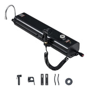 Charger l'image dans la visionneuse de galerie, Amocart Roof Rack Water Tank Multi-Dispensing Outdoor Tank High-Capacity Aluminum Tank with Pressurization Port Fit for Trunk