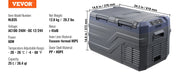 Load image into Gallery viewer, Amocart 8L to 75L Car Refrigerator Fridge Portable Icebox Single&Dual Zone w/Blue Tooth Temp Adjustable for Outdoor Camping RV