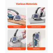 Charger l'image dans la visionneuse de galerie, Amocart Cutting Dust Shroud for Angle Grinders Universal 4-5 in Angle with 6 Clamping Washers & 5 in Diamond Grinding Cup Wheel