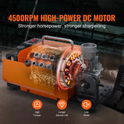 Charger l'image dans la visionneuse de galerie, Amocart Drill Bits Sharpener 3-13mm Mill Grinder Sharpener Portable Sharpening Angle Grinder w/ 11 Collet For Factory Workshop