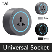 Charger l'image dans la visionneuse de galerie, Wall power rail socket, kitchen aluminum expansion socket 40cm 50cm, built-in socket on countertop