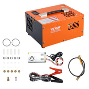 Charger l'image dans la visionneuse de galerie, Amocart PCP Air Compressor 4500PSI/30Mpa Portable PCP Airgun Compressor with External Converter PCP Air Pump