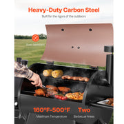 Bild in Galerie-Viewer laden, WiFi App-Controlled Pellet Grill, Amocart BBQ Smoker with LCD Controller for Camping
