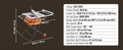 Load image into Gallery viewer, 【From China】Amocart Table Saw 10-inch 8-Amp 25-in Max Rip Capacity 40T Blade Portable Compact For Jobsite DIY Woodworking, Furn