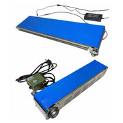 Load image into Gallery viewer, 460x200MM Stainless Steel Vending Machine Track Cargo Channel Automatic Conveyor Belt DC24V Load 3.5-5KG 35RPM Adjustable Speed