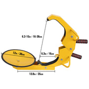 Load image into Gallery viewer, Amocart Wheel Lock Clamp 1/2 Pack Trailer Wheel Lock Heavy-Duty Anti Theft Tire Lock Adjustable Tire Boot Lock Tire Claw for RV