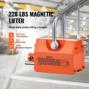 Charger l'image dans la visionneuse de galerie, Amocart 100KG-2000KG Permanent Magnetic Lifter Pulling Capacity 2.5 Safety Factor Neodymium & Steel Lifting Magnet Lift Magnets