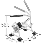 Load image into Gallery viewer, Amocart Commercial Vegetable Slicer 3/8 In Fruit Slicer Stainless Steel and Aluminum Alloy Vegetable Cutter Slicer Machine