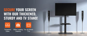 Charger l'image dans la visionneuse de galerie, Amocart TV Stand Mount Swivel Tall TV Stand for 32-65/70 inch TV Height Adjustable Portable Floor TV Stand Max VESA 600 x 800mm