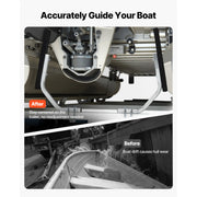 Load image into Gallery viewer, Amocart Boat Trailer Guides 2PCS High-Hardness Steel Trailer Guide-Ons Fits C-Channel Bunk-Style Pontoon Trailers/V-Hull Boats