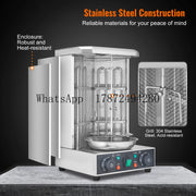 Charger l'image dans la visionneuse de galerie, Amocart Shawarma Grill Machine 13lbs Chicken Shawarma Cooker Machine Electric Vertical Broiler Gyro Rotisserie Oven Doner Kebab