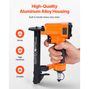 Charger l'image dans la visionneuse de galerie, Amocart 22Gauge Pneumatic Staple Gun for 71Series Fine Wire Staples 9.1mm Crown 4-16mm Length 70-110PSI Air Staple Gun for Wood