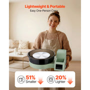 Charger l'image dans la visionneuse de galerie, Amocart 450W Pottery Wheel 14" and 11" Turntables with Foot Pedal 30-300 RPM Adjustable Speed for Beginners DIY Clay Art Craft