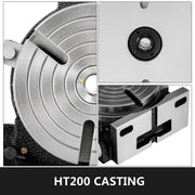 Charger l'image dans la visionneuse de galerie, Amocart 8 Inch/200 MM Rotary Table 3-Slot or 4-Slot Horizontal Vertical MT-3 Rotary Table for Milling 360° Precision Working