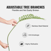 Bild in Galerie-Viewer laden, Amocart Artificial Palm Tree 4/5/6 FT Faux Plant Secure PE Material & Anti-Tip Tilt Protection Low-Maintenance Plant for Home