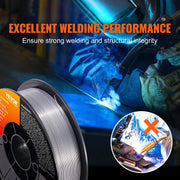 Bild in Galerie-Viewer laden, Amocart 0.03/0.035 Inch Flux Cored Welding Wire Carbon Steel Iron MIG Welding Machine Welder Accessories For Soldering