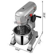 Charger l'image dans la visionneuse de galerie, Amocart Electric Dough Machine 10/15/20/30L Stainless Steel Commercial Cream Egg Whisk Mixer Processor Food Stand Blender