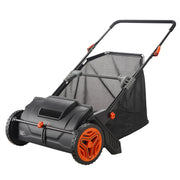 Charger l'image dans la visionneuse de galerie, Amocart Tow Behind Lawn 21/26/44/50in Sweeper Large Capacity Heavy Duty Leaf Grass Collector with Adjustable Sweeping for Pick