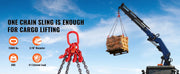 Charger l'image dans la visionneuse de galerie, Amocart Chain Sling 5/16in X 5 Ft Lifting Chains with Hooks G80 Engine Chain Hoist Lifts Lifting Sling Chains for Engine Hoist