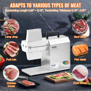 Bild in Galerie-Viewer laden, Amocart 17inch 54 Blades Commercial Meat Tenderizer 450W Electric Meat Tenderizer Machine for Pork Chicken Fish