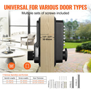 Bild in Galerie-Viewer laden, Amocart Mechanical Keyless Entry Door Lock 14 Digit Keypad Outdoor Gate Door Locks Set with Surface-mounted Latch Door Lock