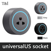 Charger l'image dans la visionneuse de galerie, Wall power rail socket, kitchen aluminum expansion socket 40cm 50cm, built-in socket on countertop