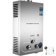 Load image into Gallery viewer, Gas LPG Water Heater 6/8/10/16/18L Propane Portable Instand LPG Wall-Mounted Tankless Water Heater Digital Display