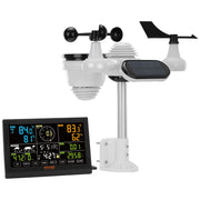 Bild in Galerie-Viewer laden, Amocart 7-in-1 Wireless Weather Station 7.5in Large Color Display Digital Home Weather Station for Forecast Data, Alarm, Alerts