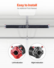Charger l'image dans la visionneuse de galerie, Amocart Garage Door Torsion Springs Pair Cycles Electrophoresis Black Coated for Replacement Garage Door Springs