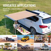 Bild in Galerie-Viewer laden, Amocart Vehicle Awning Retractable Car Side Awning Car Awning with Waterproof Storage Bag Suitable for Truck SUV Van Campers