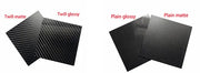 Load image into Gallery viewer, Customized Carbon Fiber CNC Cutting Plate Service DIY Carbon Fiber Sheet Plate CNC Machining Carbon fiber Custom CNC service