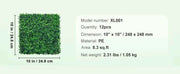 Bild in Galerie-Viewer laden, SucceBuy 12PCS 10x10 in Artificial Boxwood Panels Boxwood Hedge Wall Mat Artificial Grass Backdrop Privacy Screen UV Protected