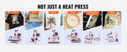 Bild in Galerie-Viewer laden, Amocart Heat Press Machine 12x15inch 8in 1 Heat Transfer Machine 360° Swing Away T-Shirt for T-Shirts/Mugs/Hats/Plates Pink