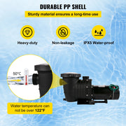 Charger l'image dans la visionneuse de galerie, Amocart Swimming Pool Pump 110V/220V 5544GPH Powerful Self-priming for In/Above Ground Pool Water Circulation Strainer Basket