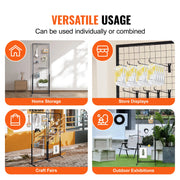 Bild in Galerie-Viewer laden, Amocart Grid Wall Panels Tower Wire Gridwall Display Racks Double Side Gridwall Panels for Art Craft Shows Retail Shop w/ Hooks