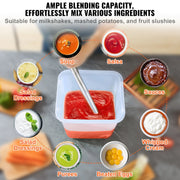 Bild in Galerie-Viewer laden, Amocart Commercial Immersion Blender 500 Watt Heavy Duty Hand Mixer Variable Speed Kitchen Stick Mixer with 304 Stainless Steel