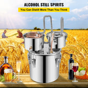 Charger l'image dans la visionneuse de galerie, Succebuy 12/30L Alcohol Brewing Distiller DIY Moonshine Apparatus Stainless Steel Still Whisky Beer Brandy Home Appliance