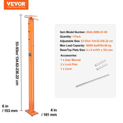 Load image into Gallery viewer, Amocart House Floor Jack Adjustable Support Beam Basement Jack Post Pole for Leveling Lift Steel Telescoping Jack Support