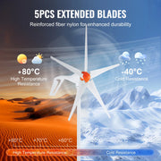 Load image into Gallery viewer, Amocart Wind Turbine Generator 12V 500W/800W Wind Turbine Kit Wind Power Generator with MPPT Controller Suitable for Home Farm